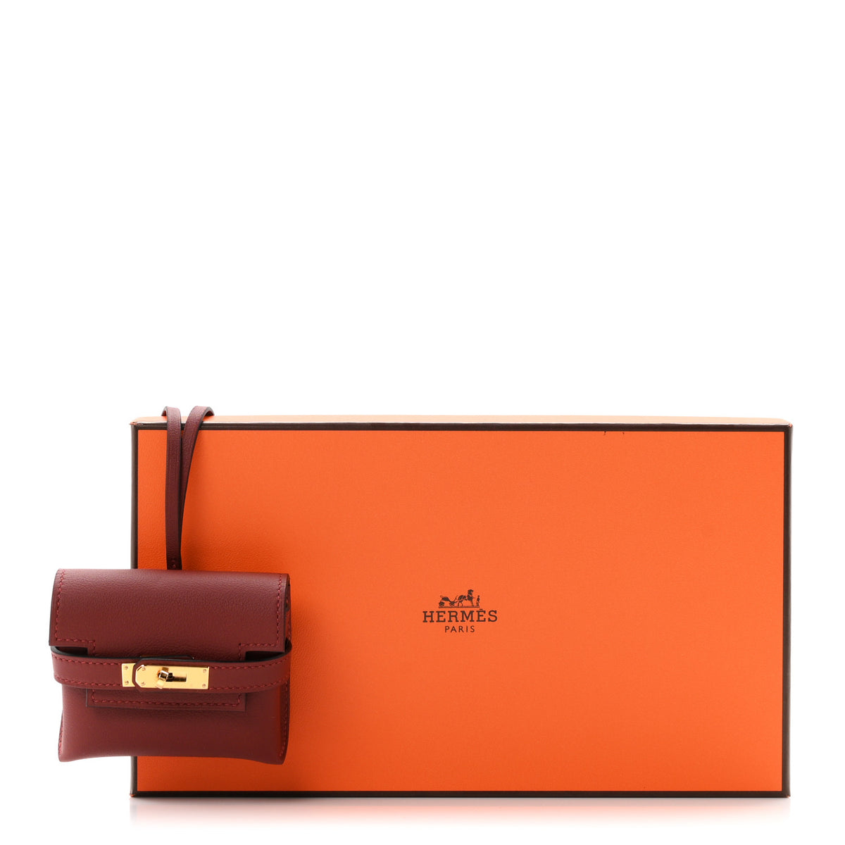 Swift Kelly Festival Bag Charm Rouge H
