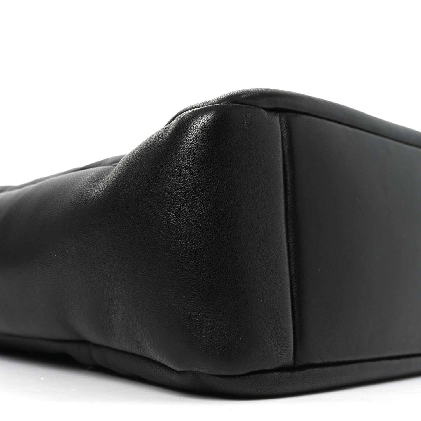 Padded Lambskin Small Le 5 A 7 Supple Hobo Black