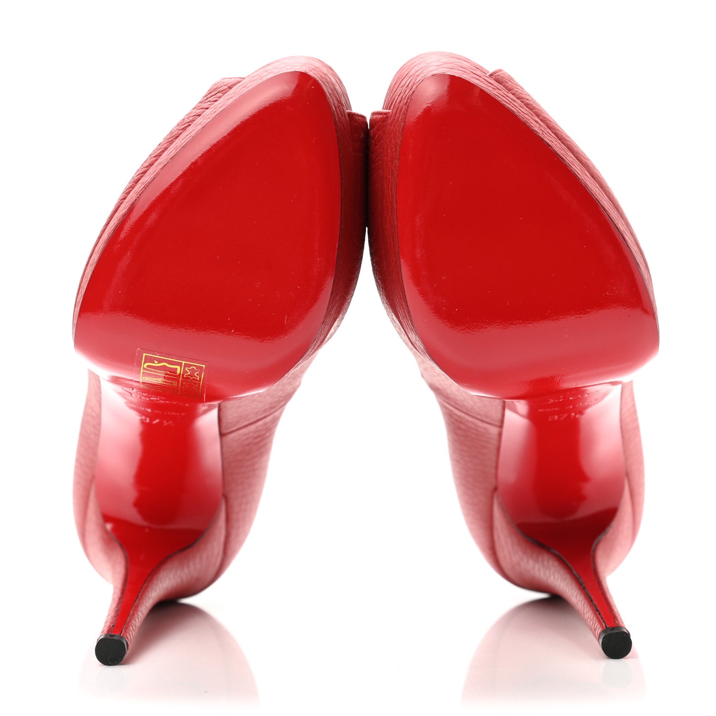 Calfskin Palais Royal 140 Pumps 37.5 Red