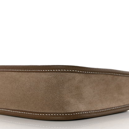 Hermes Veau Grizzly Taurillon Clemence Evelyne TPM Gris Caillou Etoupe 10 of 10