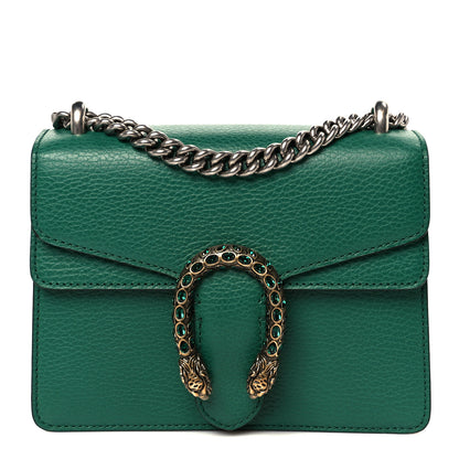 Gucci Calfskin Mini Dionysus Shoulder Bag Emerald 1 of 12