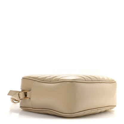 Saint Laurent Calfskin Matelasse Monogram Lou Camera Bag Dark Beige 4 of 11