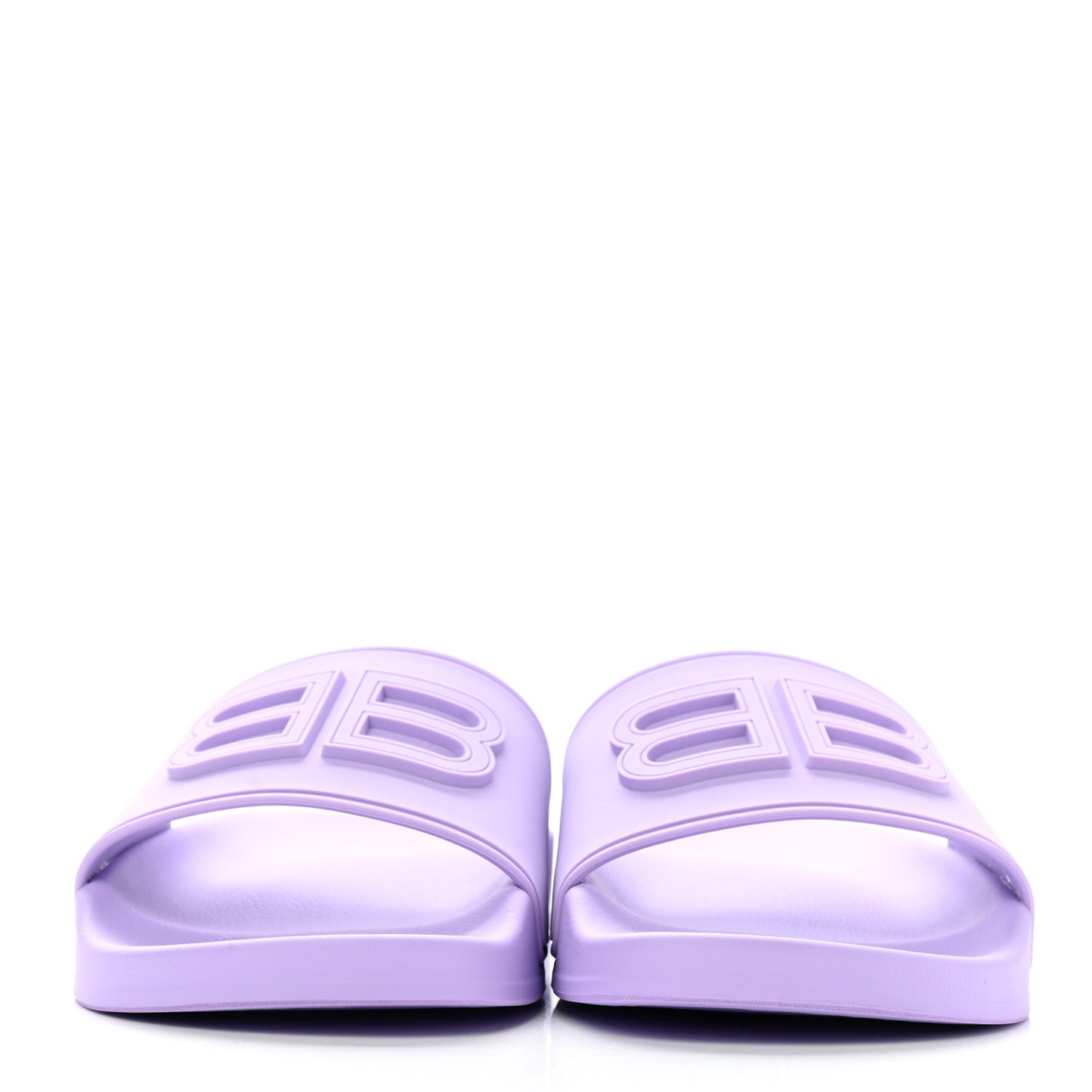 Rubber BB Womens Pool Slide Sandals 38 Lilac