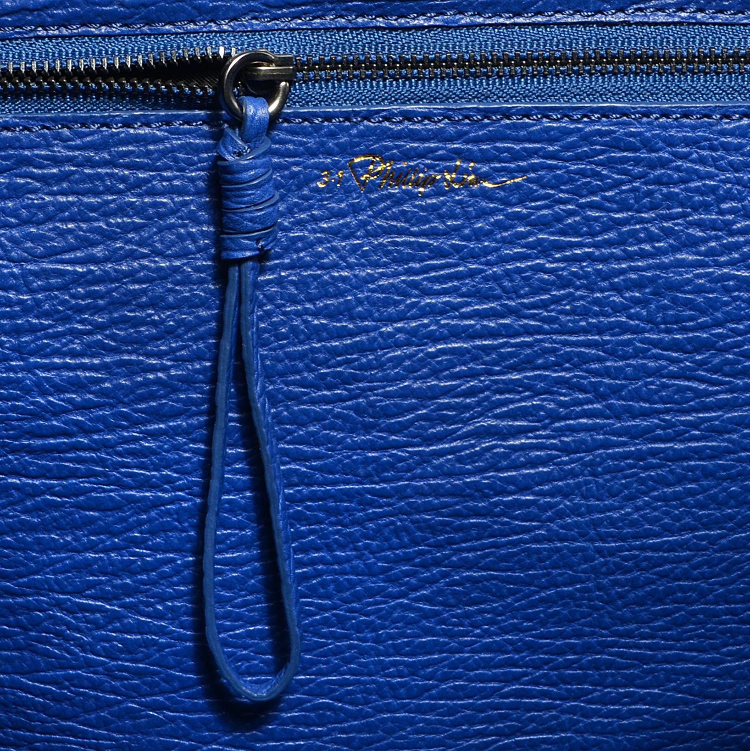 3.1 Phillip Lim 3.1 Medium Pashli Satchel Cobalt Blue 9 of 12