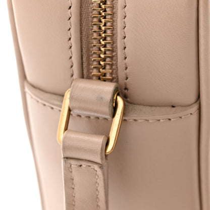 Saint Laurent Calfskin Matelasse Monogram Lou Camera Bag Dark Beige 11 of 14