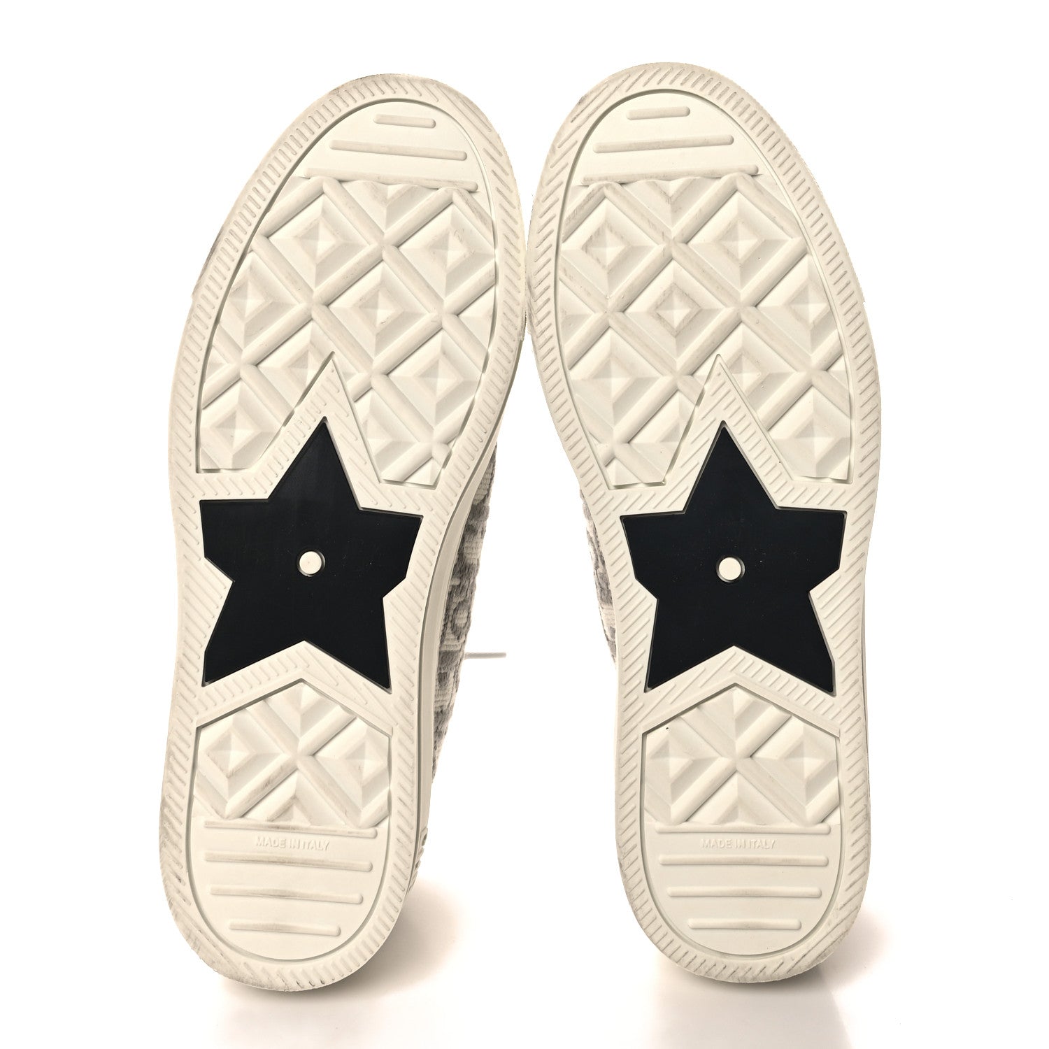 Christian Dior Canvas Oblique Walk'N'Dior Low Top Sneakers 39 Grey Stone 5 of 9