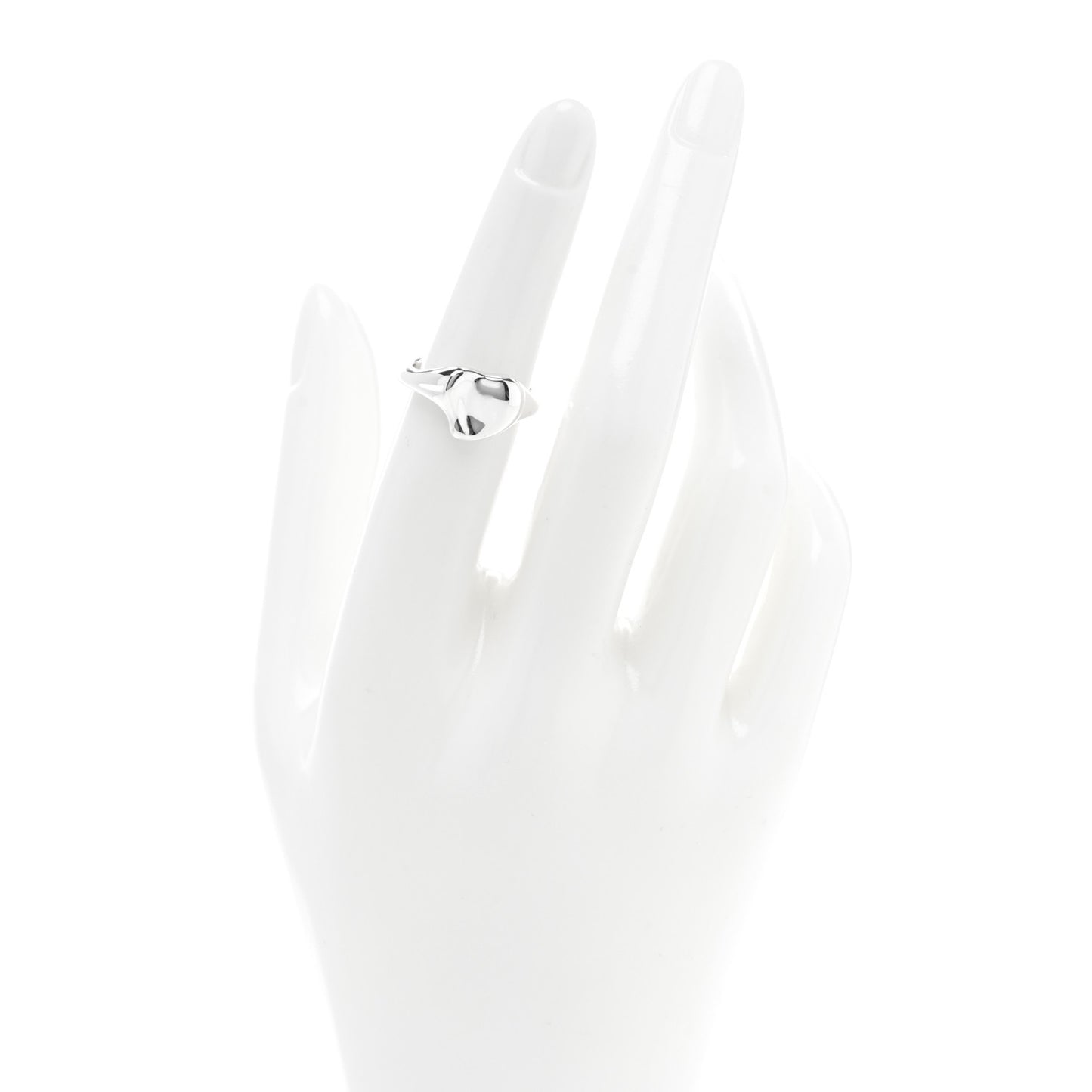 Sterling Silver Elsa Peretti Full Heart Ring 50 5.5