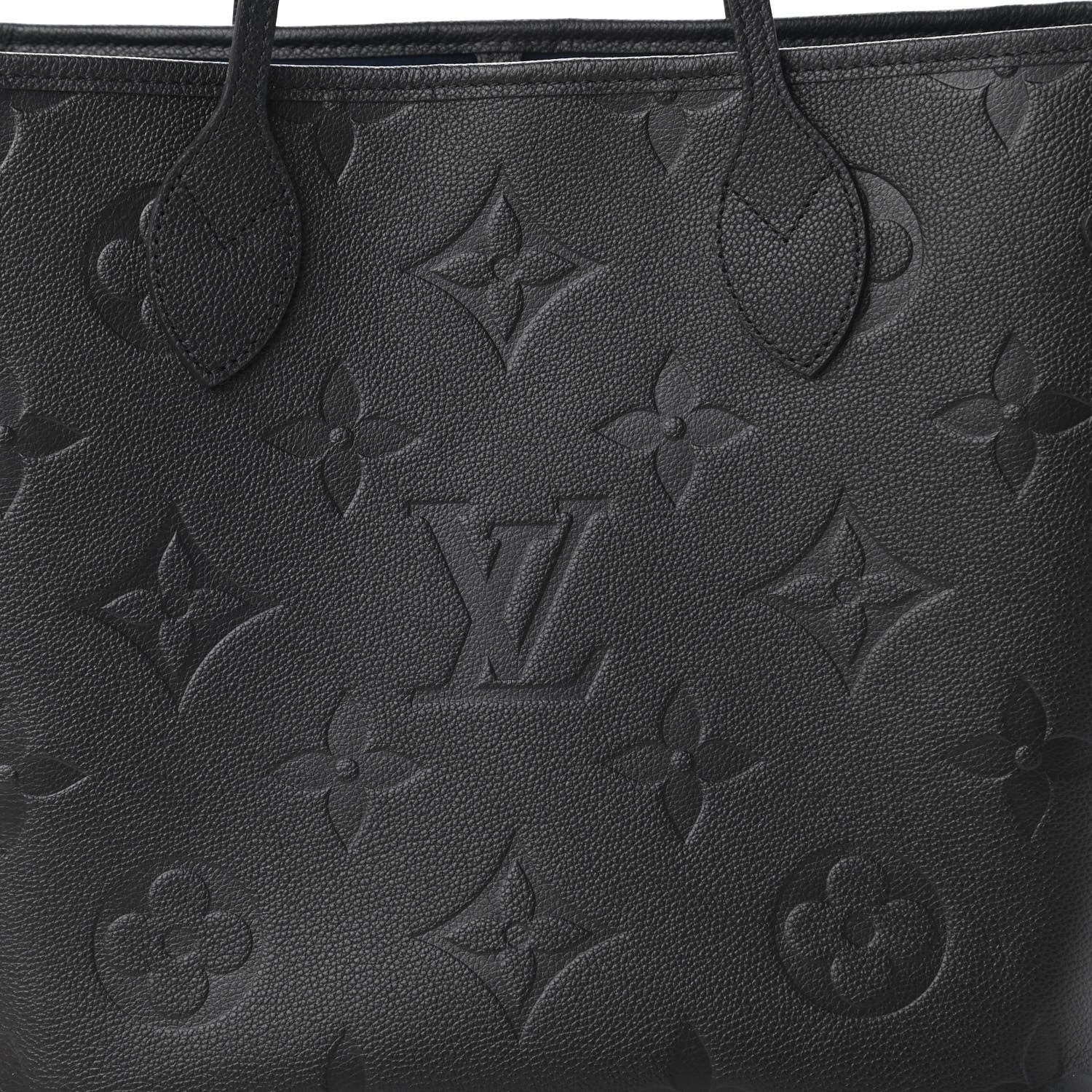 Louis Vuitton Empreinte Monogram Giant Neverfull MM Black 10 of 11