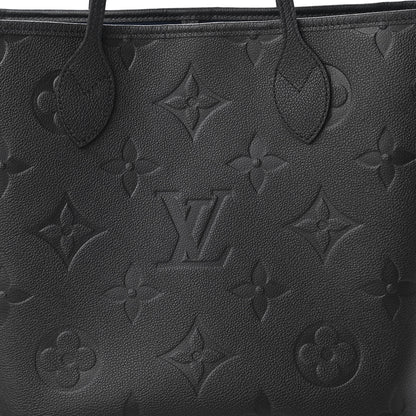 Louis Vuitton Empreinte Monogram Giant Neverfull MM Black 10 of 11