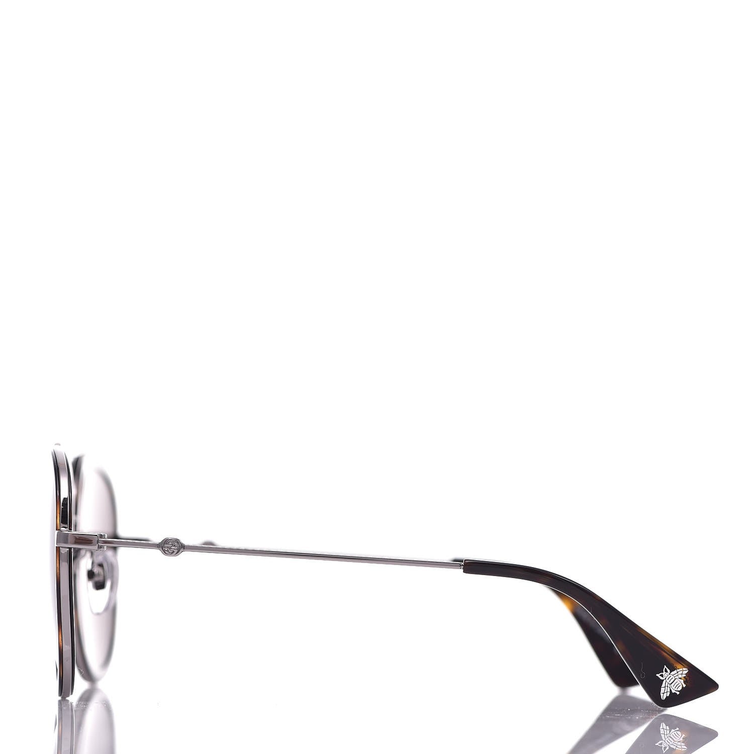 Gucci Aviator Sunglasses GG0062S Tortoise 3 of 8