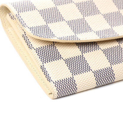 Louis Vuitton Damier Azur Emilie Wallet 5 of 10
