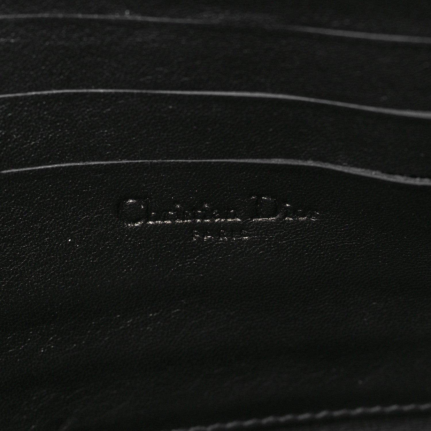 Christian Dior Lambskin Cannage New Lock Pouch Black 6 of 9