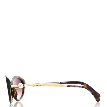 Chanel Acetate Pearl Sunglasses 5428-H-A Tortoise 3 of 9