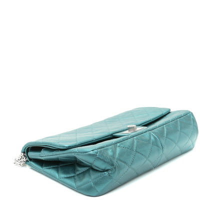 Chanel Metallic Calfskin Quilted 2.55 Reissue 226 Flap Turquoise 4 of 7