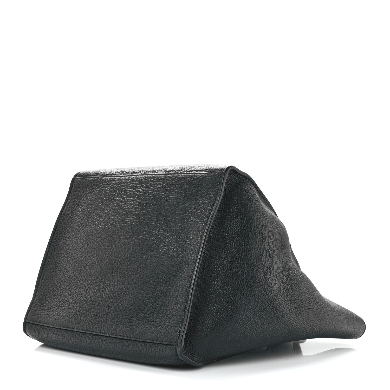 Celine Supple Grained Calfskin Small Long Strap Big Bag Black 9 of 11