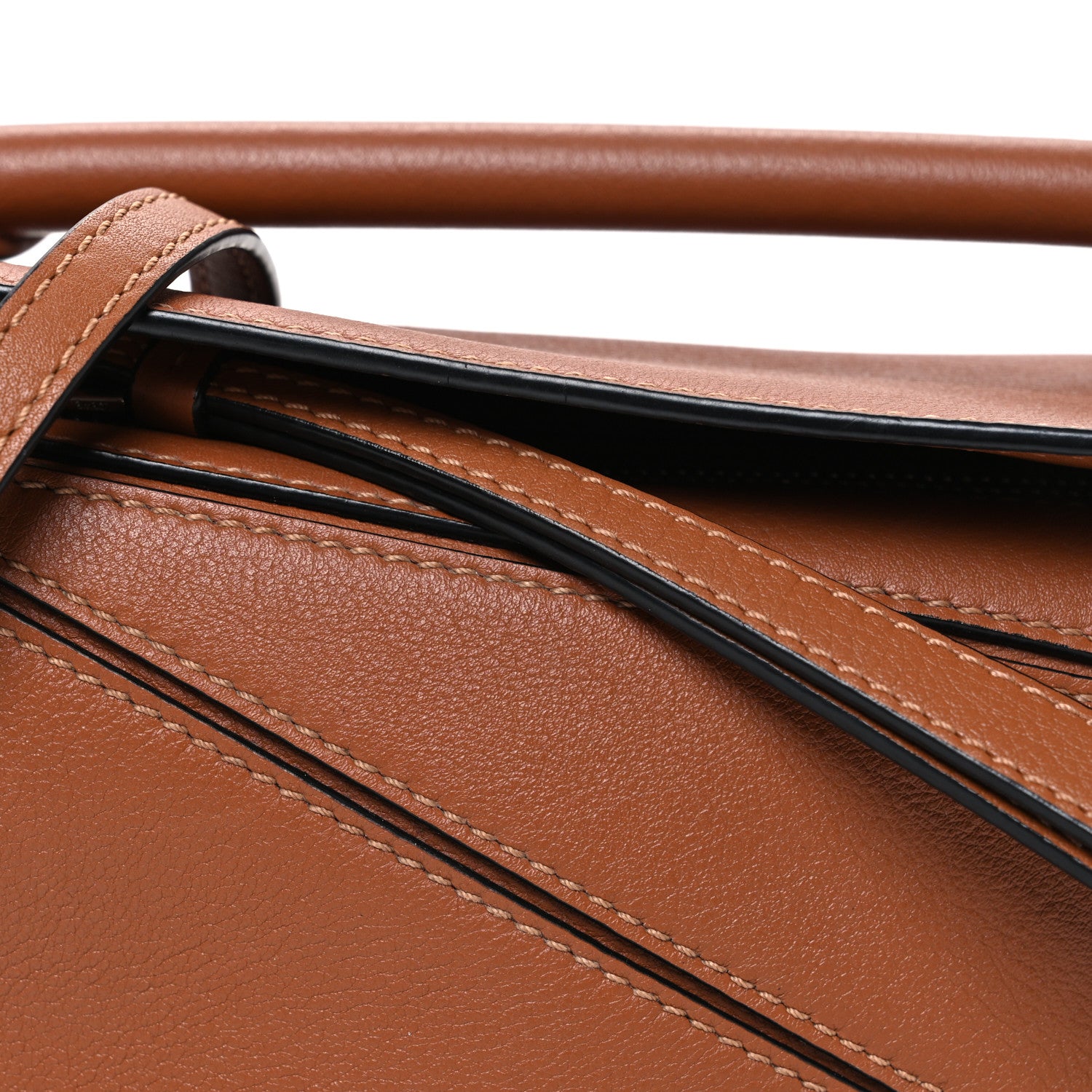 Loewe Calfskin Mini Puzzle Bag Tan 8 of 10