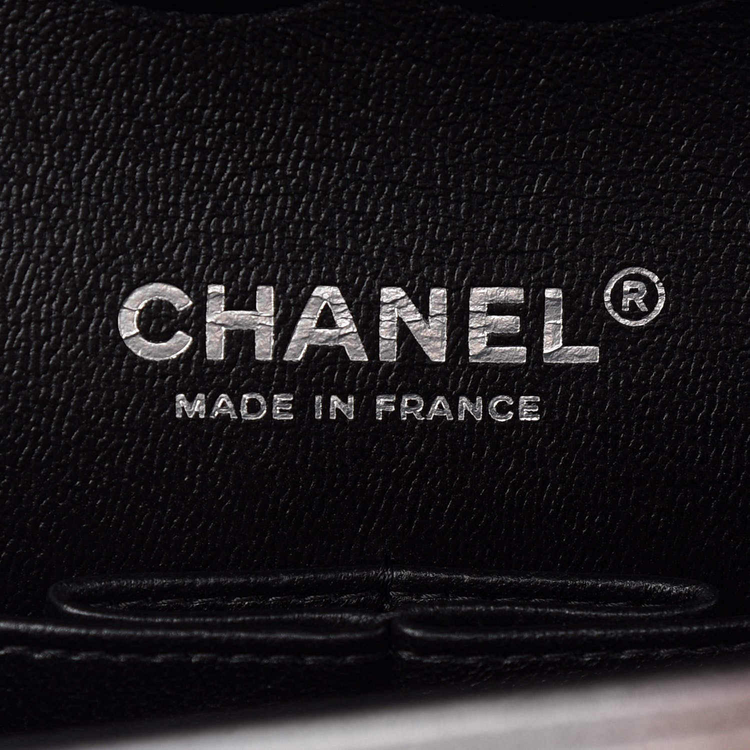 Chanel Calfskin Quilted Ombre Medium Double Flap Black 6 of 10