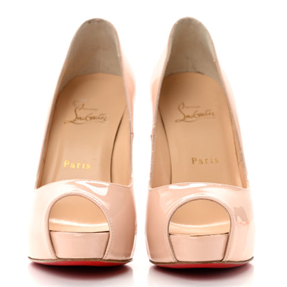 Christian Louboutin Patent New Very Prive 120 Pumps 38.5 Ballerina 2 of 9