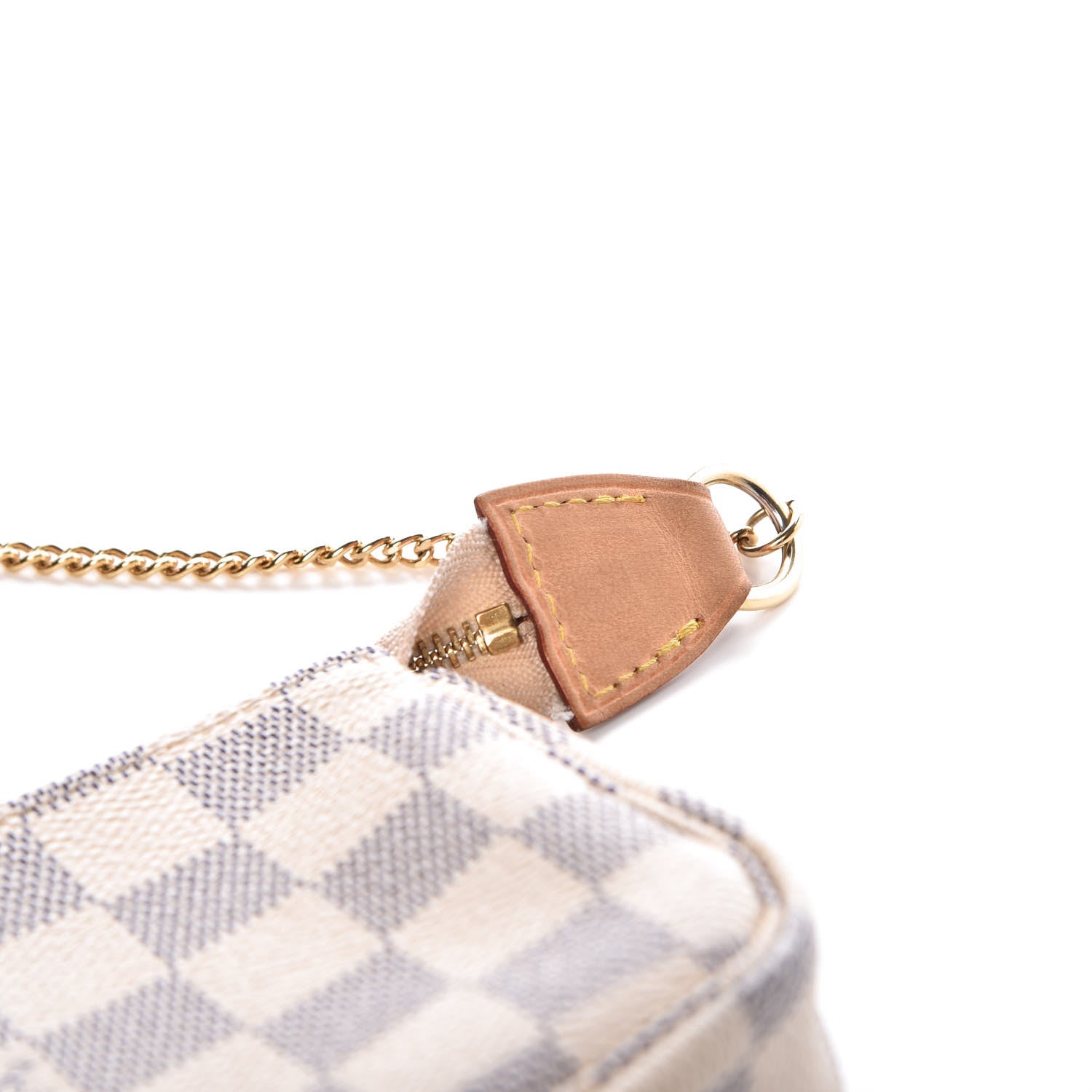 Louis Vuitton Damier Azur Mini Pochette Accessories 8 of 9