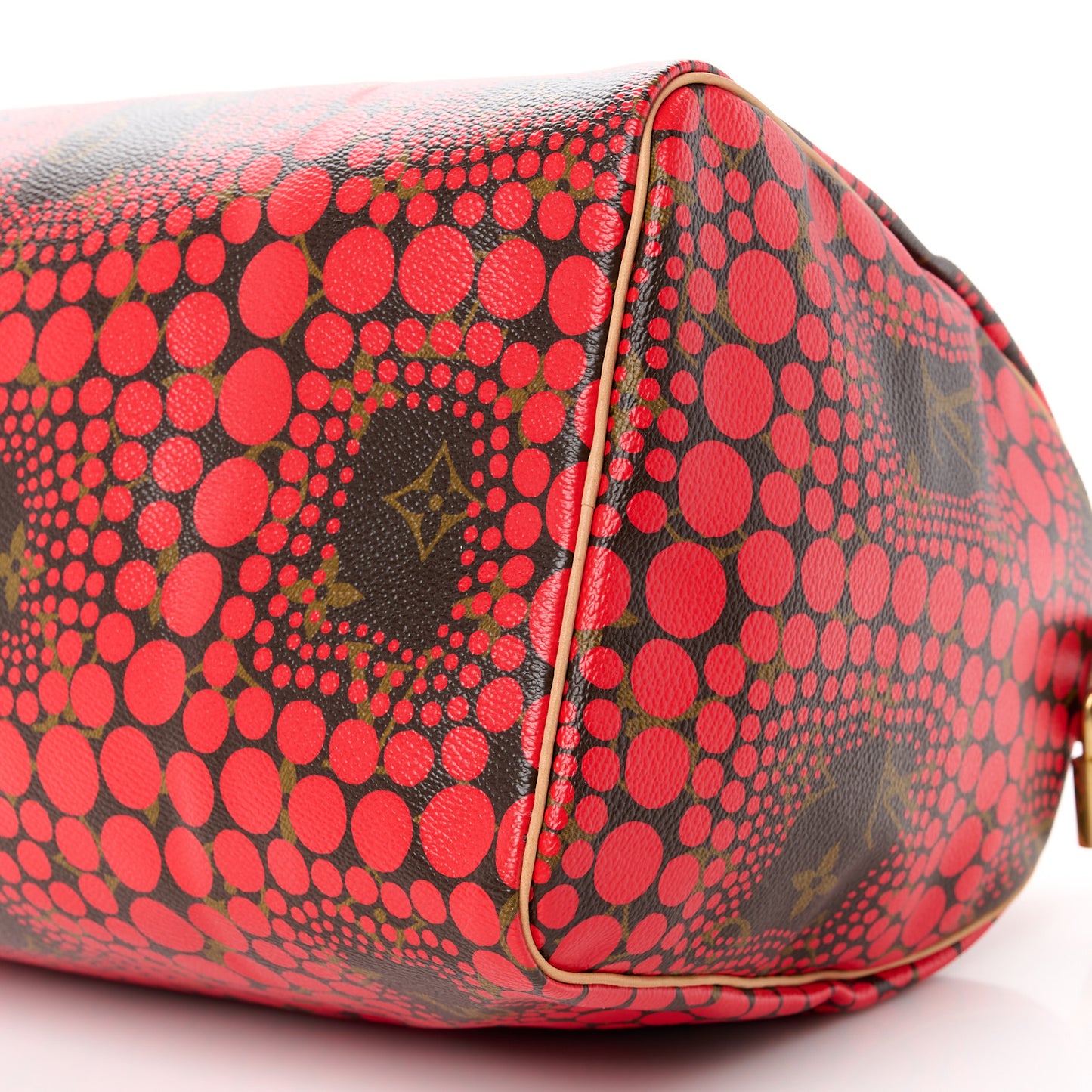 Monogram Kusama Town Speedy 30 Red