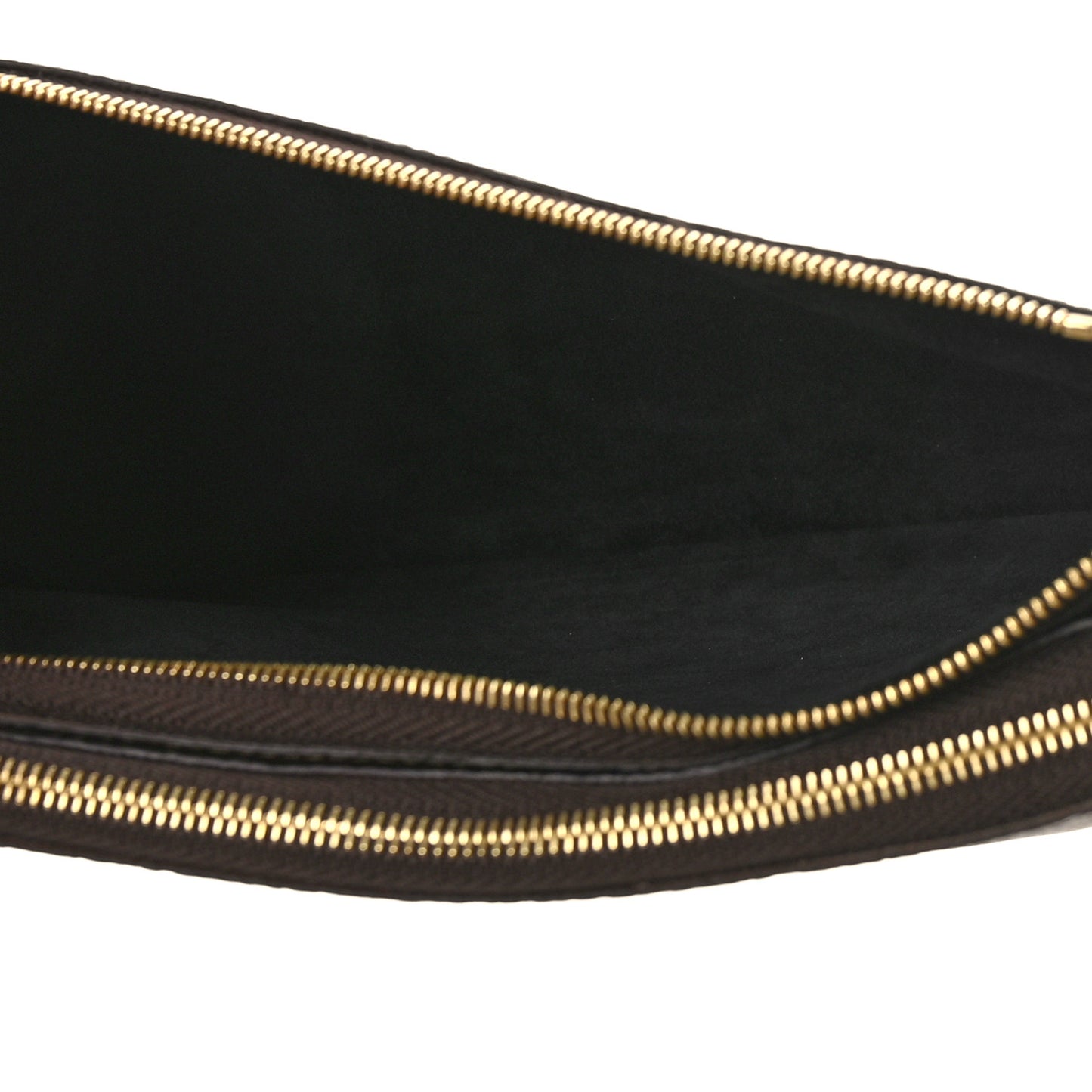 Reverse Monogram Giant Double Zip Pochette