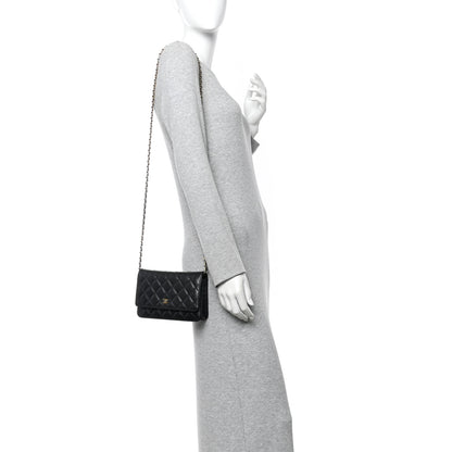 Chanel Caviar Quilted Wallet on Chain WOC Black 2 of 12