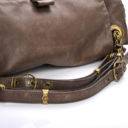 Bottega Veneta Nappa Intrecciato Napoli Shoulder Bag Pepe 8 of 18