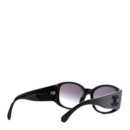 Chanel Acetate CC Logo Sunglasses 5450 Black 4 of 8