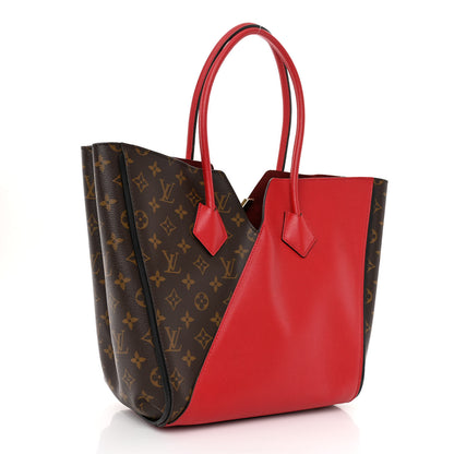 Louis Vuitton Calfskin Monogram Kimono Tote Cherry 3 of 10