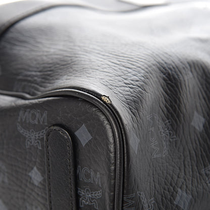 MCM Visetos Medium Liz Reversible Shopper Tote Black 12 of 28