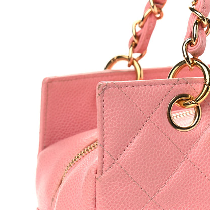 Chanel Caviar Quilted Petit Timeless Shopping Tote PTT Pink 13 of 18