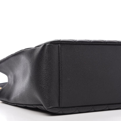 Chanel Caviar Quilted Grand Shopping Tote GST Black 6 of 10