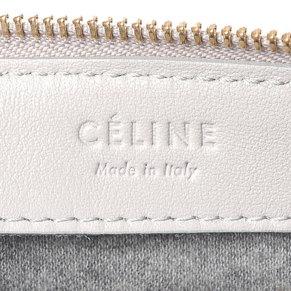 Celine Lambskin Small Trio Crossbody Bag Gray 8 of 14