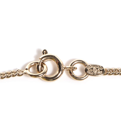 Chanel Resin Cambon Necklace Pink Black 7 of 8