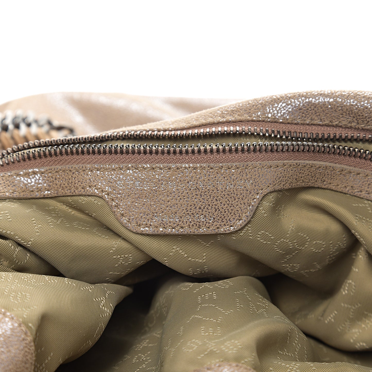 Shaggy Deer Small Falabella Tote Taupe