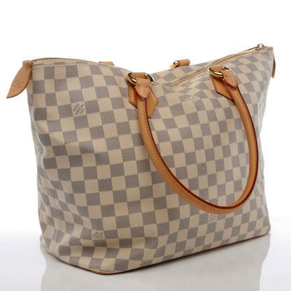 Louis Vuitton Damier Azur Saleya MM 3 of 7