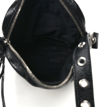 Balenciaga Agneau Arena Le Cagole Crossbody Bag Black 6 of 15