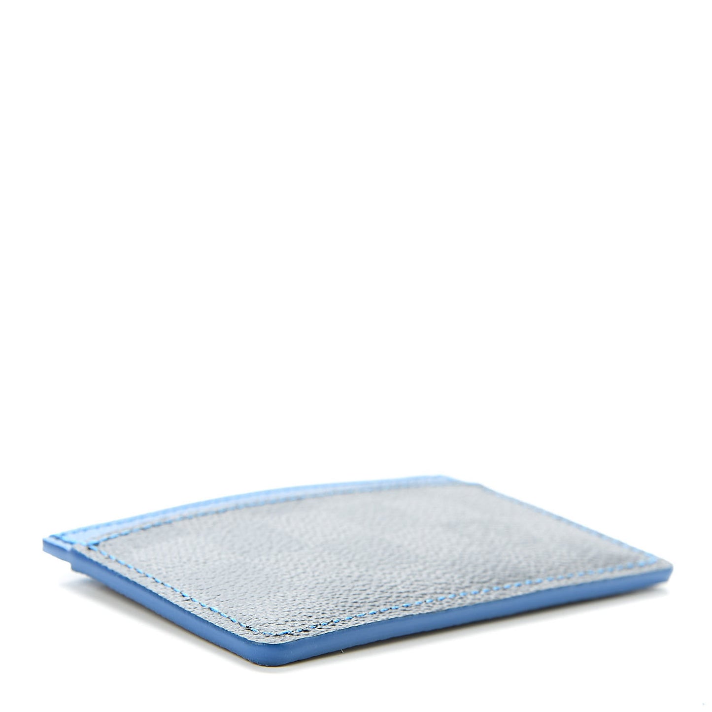 Damier Graphite Card Holder Blue