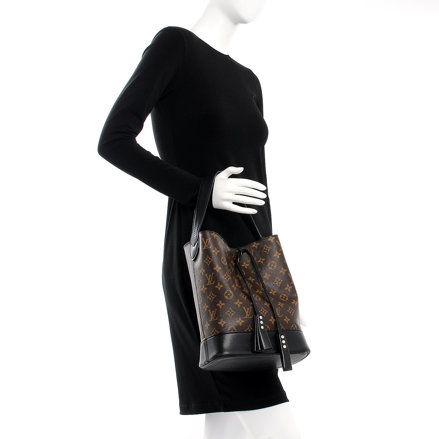 Louis Vuitton Monogram NN14 Idole GM Black 2 of 11