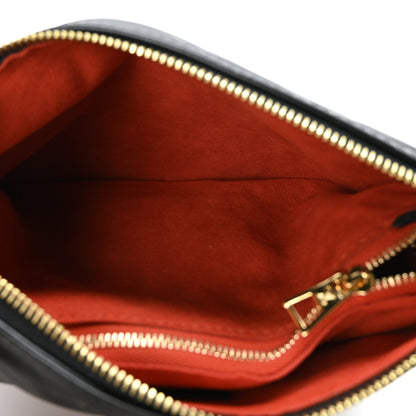Louis Vuitton Lambskin Embossed Monogram Coussin BB Black 5 of 10