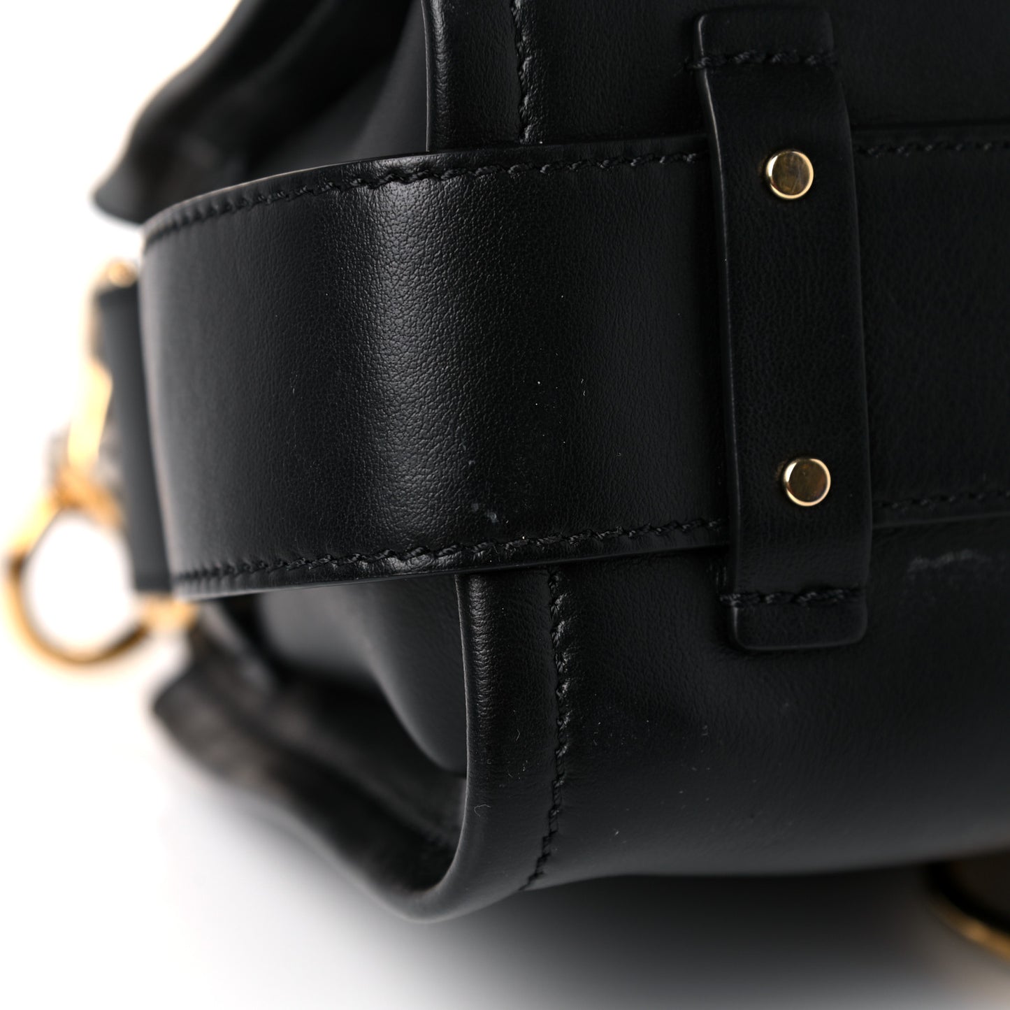 Calfskin Mini Tess Day Bag Black