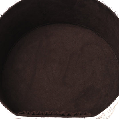 Louis Vuitton X FORNASETTI Calfskin Architettura Petite Boite Chapeau White Black 5 of 9