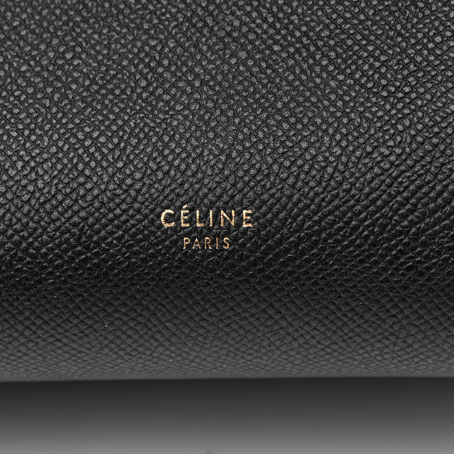 Celine Grained Calfskin Micro Belt Bag Black 9 of 10