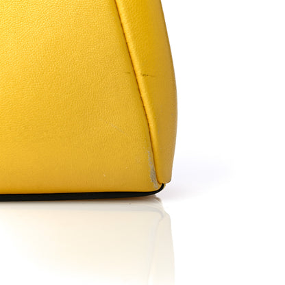 Fendi Shiny Nappa Micro Peekaboo Iconic Satchel Sunflower 11 of 26