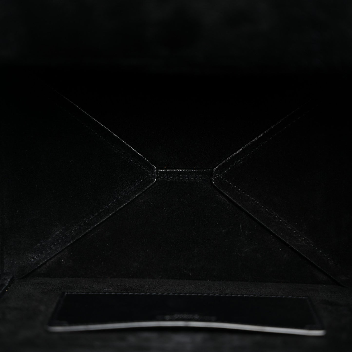 Calfskin Monogram Take Away Box Black