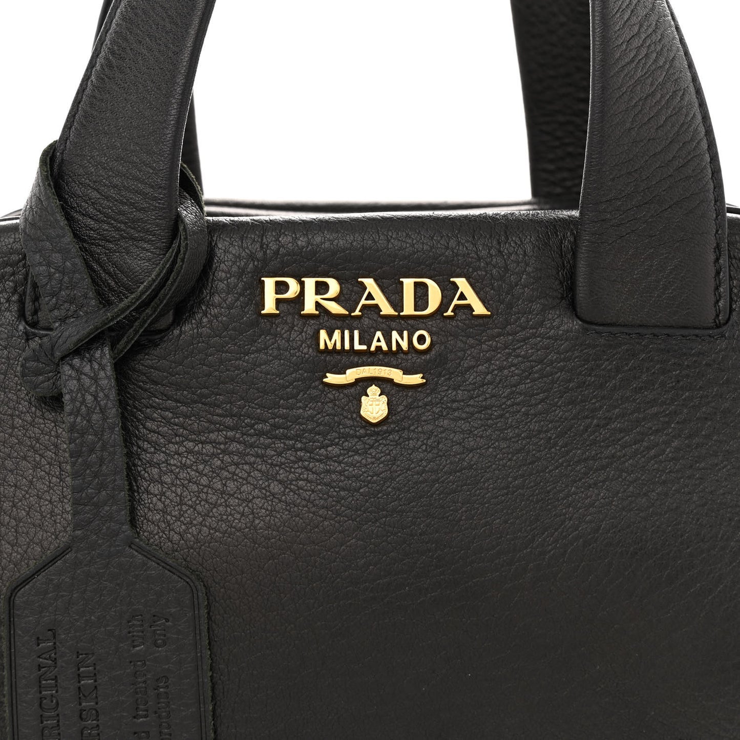 Cervo Deerskin Tote Black