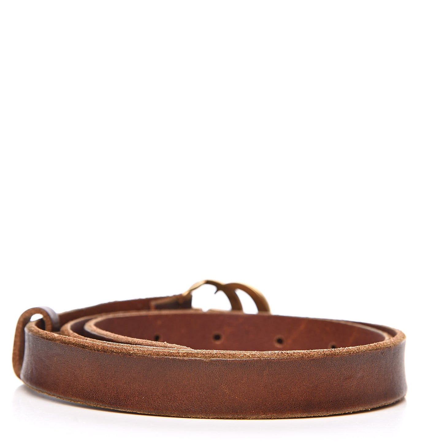 Faded Calfskin Double G 20mm Belt 75 30 Cuir