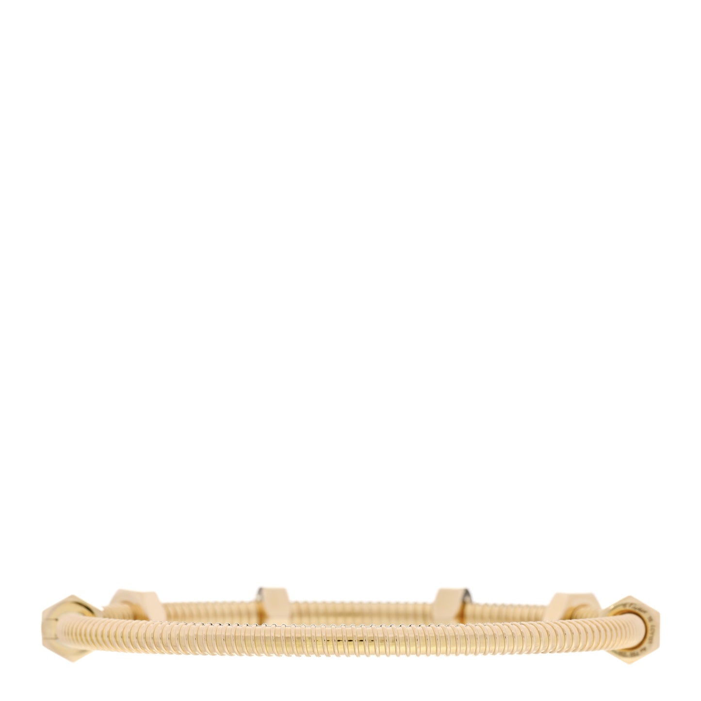 18K Yellow Gold Ecrou de Cartier Bracelet 16