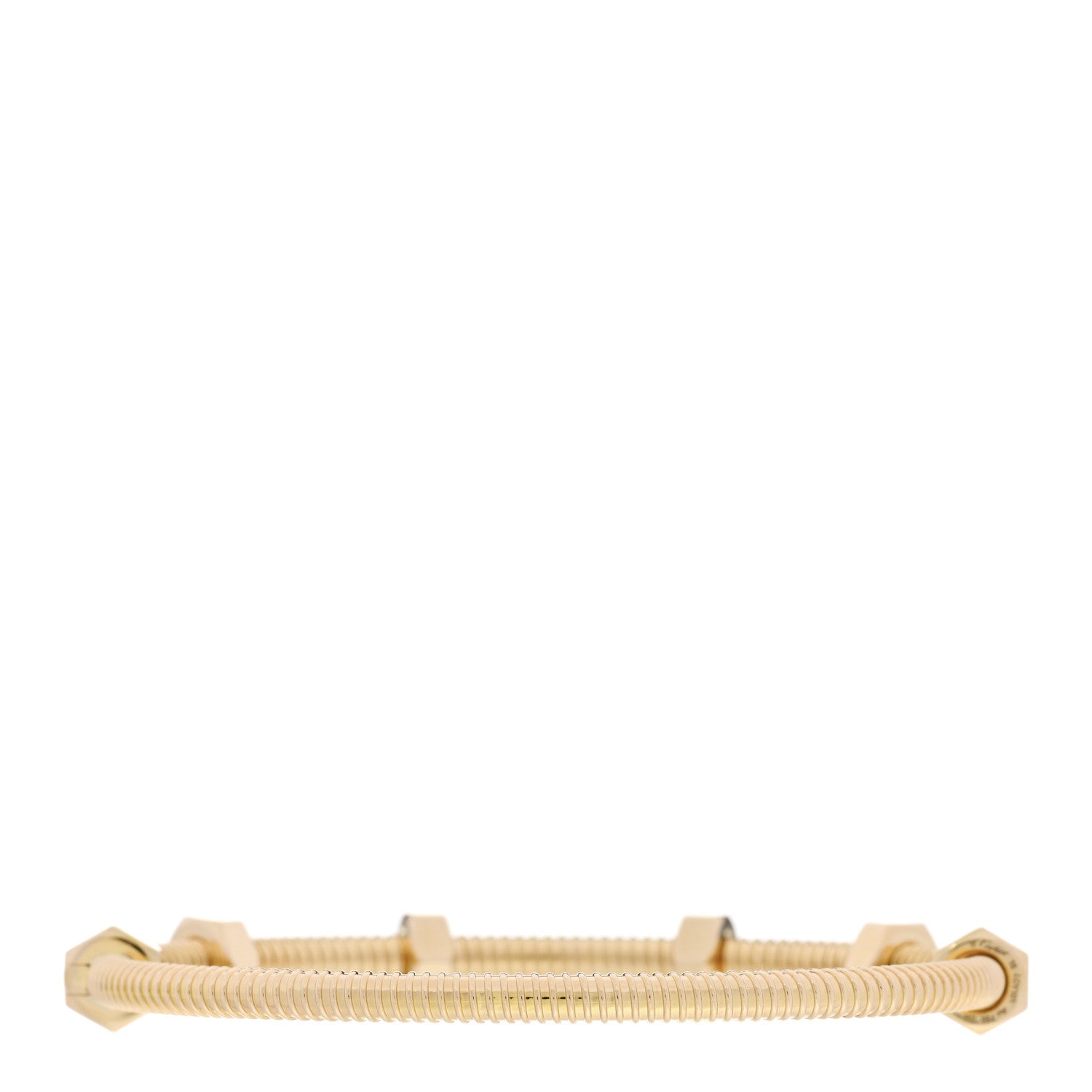 Cartier 18K Yellow Gold Ecrou de Cartier Bracelet 16 2 of 5