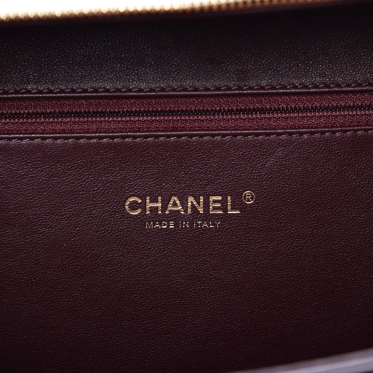 Chanel Caviar Quilted Large CC Filigree Vanity Case Beige Black 8 of 9